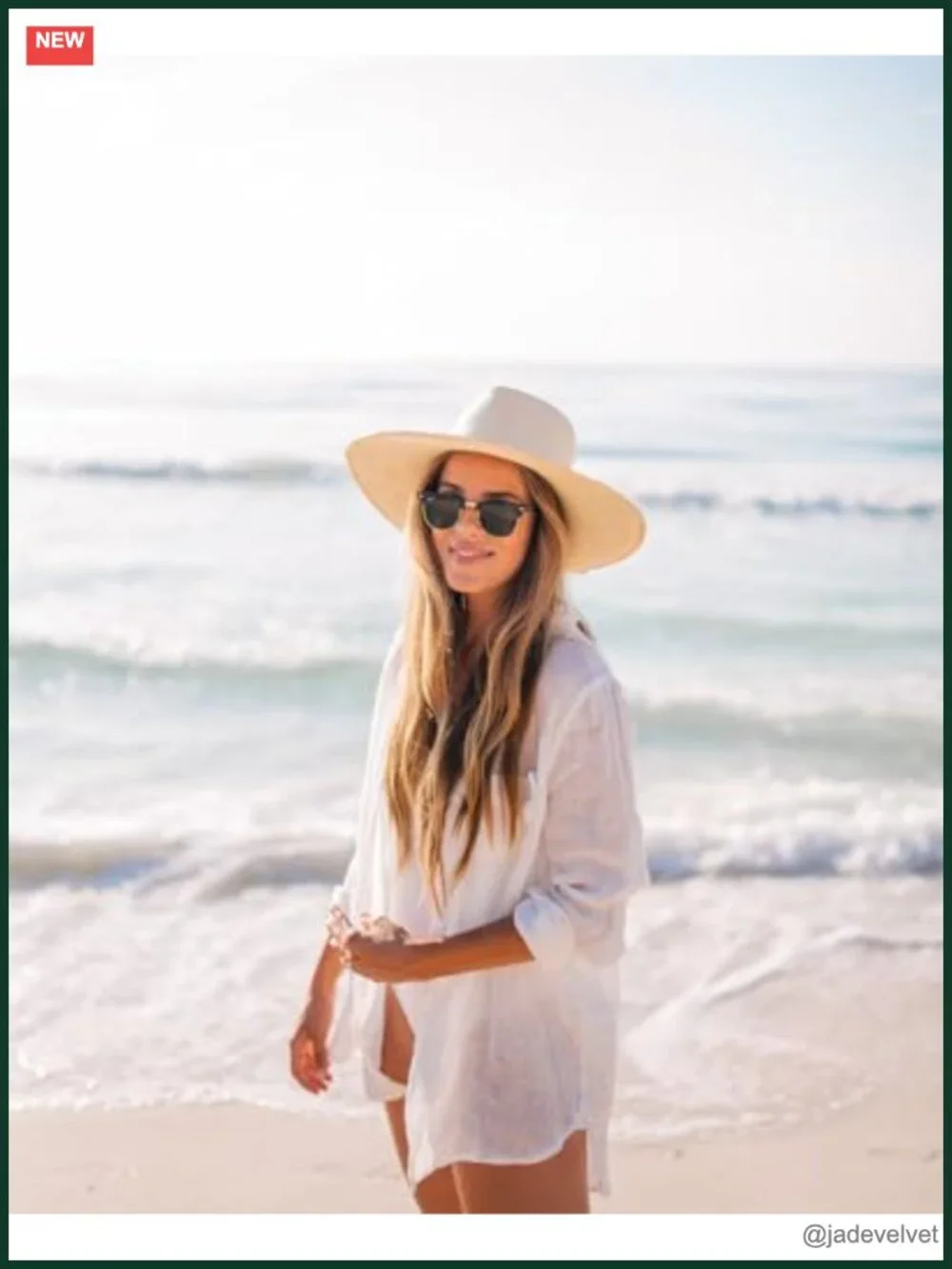 Women's V-Neck Button Down Swimsuit Cover Up Long Sleeve Shirt Beachwear